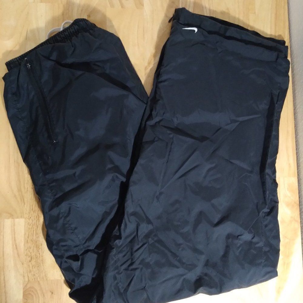 Vintage Y2K Nike Small Swoosh Lined Wind Pants Joggers